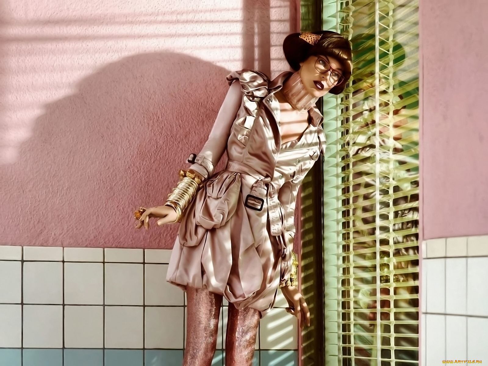 milla, jovovich, 3, , people, 